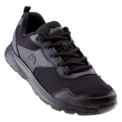 Trampki Męskie Derun. Czarne trampki i tenisówki męskie MARTES ESSENTIALS, bez wzorów, z koronki, bez zapięcia. Za 126.99 zł.