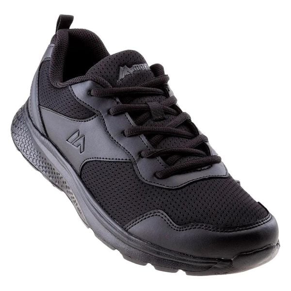 Trampki Męskie Derun. Czarne trampki i tenisówki męskie MARTES ESSENTIALS, bez wzorów, z koronki, bez zapięcia. Za 127.99 zł.