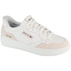 Buty sportowe Sneakersy męskie, Sport Court 2.0 - Konor. Białe buty sportowe na co dzień męskie Skechers, bez zapięcia, trekkingowe, Skechers Sport. Za 379.99 zł.