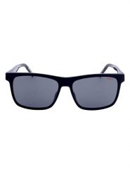 HUGO Męskie okulary przeciwsłoneczne w kolorze czarno-granatowym rozmiar: 56. Czarne okulary przeciwsłoneczne męskie Hugo, z tworzywa sztucznego. Za 344.95 zł.