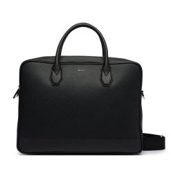 Torba na laptopa BOSS. Czarne torby na laptopa damskie Boss, bez wzorów. Za 1,449.00 zł.