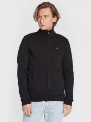 Napapijri Bluza Balis NP0A4GBA Czarny Regular Fit. Czarne bluzy bez kaptura męskie Napapijri, m, z bawełny. Za 429.99 zł.