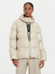 PINKO Kurtka zimowa Eleodoro 101597 A11K Beżowy Regular Fit. Brązowe kurtki damskie Pinko, na zimę, bez wzorów, z syntetyku, bez kaptura. Za 1,289.00 zł.