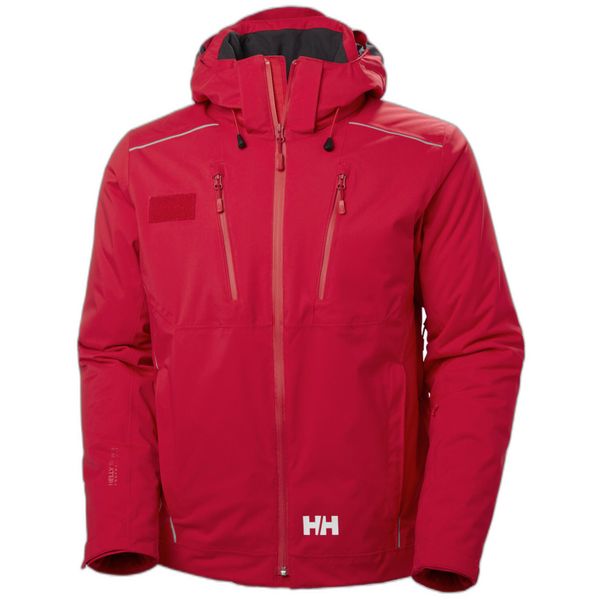 Wodoodporna kurtka Helly Hansen Maple. Czerwone kurtki męskie Helly Hansen, m, bez wzorów, bez kaptura. Za 2,299.00 zł.