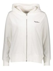 Pepe Jeans Bluza w kolorze białym rozmiar: M. Białe bluzy z kapturem damskie Pepe Jeans, m, z jeansu. Za 188.85 zł.
