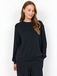 Soyaconcept® Bluza - SC-Banu Kobiety Sztuczne włókno czarny, L. Czarne bluzy bez kaptura damskie l, z włókna. Za 169.95 zł.