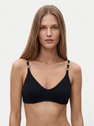 MICHAEL Michael Kors Góra od bikini MM06307 Czarny. Czarne bikini damskie MICHAEL Michael Kors, bez wzorów. Za 547.99 zł.