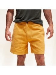 Tropicfeel Szorty funkcyjne w kolorze żółtym rozmiar: L. Żółte szorty męskie Tropicfeel, bez kołnierzyka. Za 174.43 zł.