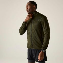 Męska bluza Hillden Marl z zamkiem błyskawicznym. Zielone bluzy bez kaptura męskie Regatta, m, z poliesteru. Za 169.99 zł.