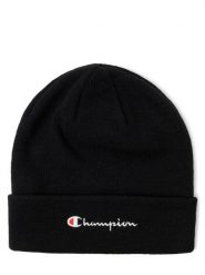Champion Czapka Mężczyźni Sztuczne włókno czarny, ONE SIZE. Czarne czapki męskie CHAMPION, bez wzorów, z dzianiny. Za 79.95 zł.