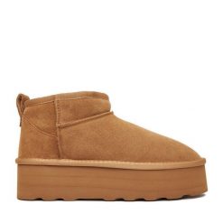 Śniegowce DeeZee. Brązowe śniegowce damskie DeeZee. Za 349.99 zł.