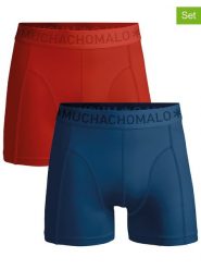 Muchachomalo Bokserki (2 pary) w kolorze granatowym i czerwonym rozmiar: XXL. Czerwone bokserki męskie Muchachomalo, bez wzorów. Za 100.99 zł.
