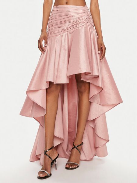 Babylon Spódnica maxi S00671 Różowy Regular Fit. Czerwone spódniczki damskie Babylon, s, bez wzorów, z syntetyku, maxi. Za 569.99 zł.