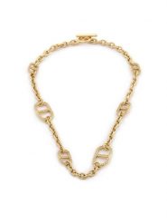 TWINSET Naszyjnik 251TA4161 Złoty. Żółte naszyjniki damskie Twinset, metalowe. Za 419.99 zł.