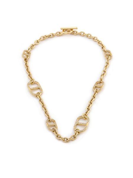 TWINSET Naszyjnik 251TA4161 Złoty. Żółte naszyjniki damskie Twinset, metalowe. Za 419.99 zł.