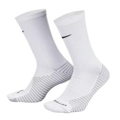 Skarpety Unisex Dla Dorosłych Strike Crew. Białe skarpetki męskie Nike, bez wzorów. Za 68.99 zł.
