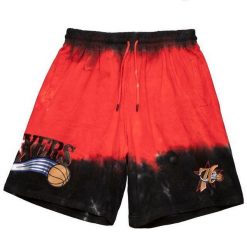 Szorty Philadelphia 76ers NBA Tie-dye Terry. Szorty damskie Mitchell & Ness, bez wzorów. Za 389.00 zł.