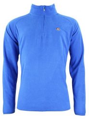 Peak Mountain Bluza polarowa "Cafinor" w kolorze niebieskim rozmiar: L. Niebieskie bluzy bez kaptura męskie Peak Mountain, l, z materiału. Za 91.99 zł.