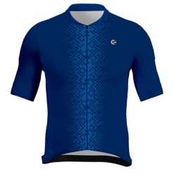 Koszulka rowerowa męska Unica granatowa. Niebieskie t-shirty sportowe męskie C-LAB, l, bez ramiączek, rowerowe. Za 329.17 zł.