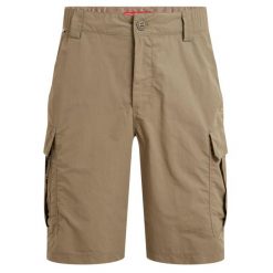 Spodenki turystyczne męskie Craghoppers NosiLife Cargo Short II. Białe szorty męskie CRAGHOPPERS, bez kołnierzyka. Za 313.60 zł.