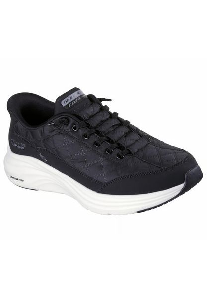 Buty sportowe Sneakersy męskie, Slip-Ins: Go Walk Now - Payton. Czarne buty sportowe na co dzień męskie Skechers, z materiału, bez zapięcia, trekkingowe. Za 359.99 zł.