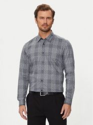 Boss Koszula Liam 50521641 Szary Regular Fit. Szare koszule męskie Boss, m, bez wzorów, z bawełny, bez kołnierzyka, bez ramiączek. Za 309.99 zł.