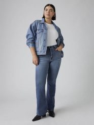 Levi's Dżinsy "726" - Flared fit - w kolorze niebieskim rozmiar: W31/L32. Niebieskie jeansy damskie Levi's, z podwyższonym stanem. Za 224.77 zł.