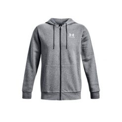 Bluza Under Armour Ua Essential Fleece Fz Hood Dorosłych. Białe bluzy bez kaptura męskie Under Armour, m, z bawełny. W wyprzedaży za 281.75 zł.