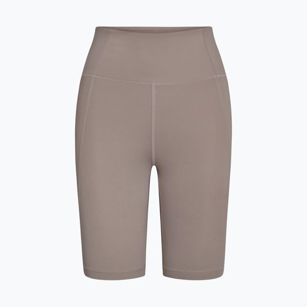 Spodenki Girlfriend Collective Compressive. Brązowe spodenki sportowe damskie GIRLFRIEND COLLECTIVE, na fitness i siłownię. Za 149.99 zł.