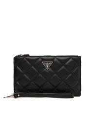 Guess Portfel Juliet Slg SWQG24 56157 Czarny. Czarne portfele damskie Guess, z aplikacjami, ze skóry. Za 294.99 zł.