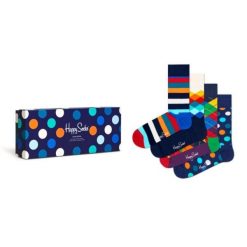 Skarpetki Happy Socks Multi-color Kolorowe Giftbox 4-pack. Skarpetki damskie Happy Socks, bez wzorów. W wyprzedaży za 154.25 zł.