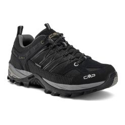 Buty trekkingowe męskie CMP Rigel Low Wp. Czarne buty trekkingowe męskie CMP, na lato, z materiału, bez zapięcia, outdoorowe. Za 359.99 zł.