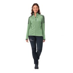 Bluza polarowa damska Vaude Elope Fleece Jacket II. Zielone bluzy bez kaptura damskie Vaude, s, z polaru. Za 379.49 zł.