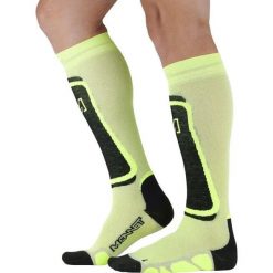 Skarpetki Monnet Fusion. Żółte skarpetki damskie MONNET, bez wzorów, z elastanu. Za 173.50 zł.
