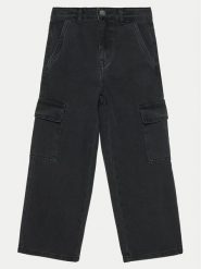NAME IT Jeansy 13220709 Czarny Wide Leg. Czarne spodnie dziewczęce Name it, z bawełny. Za 129.99 zł.