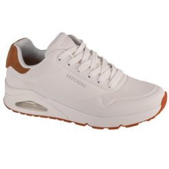 Tenisówki Skechers Model Uno - Suited On Air Kolor Biały. Białe trampki i tenisówki męskie Skechers, bez wzorów, z syntetyku, bez zapięcia. Za 399.99 zł.