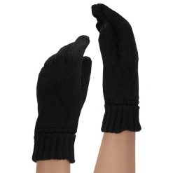 Rękawiczki męskie Dziane. Niebieskie rękawiczki męskie HEAT KEEPER, bez wzorów, z dzianiny. Za 134.79 zł.