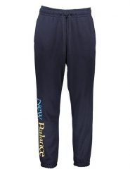 New Balance Spodnie dresowe "Essentials Celebrate" w kolorze granatowym rozmiar: XL. Niebieskie spodnie dresowe męskie New Balance, bez wzorów, z dresówki. Za 117.17 zł.