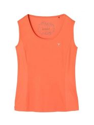 TATUUM Top w kolorze pomarańczowym rozmiar: XL. Pomarańczowe topy damskie Tatuum, xl, z aplikacjami, bez kołnierzyka. Za 57.20 zł.