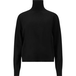 Damski sweter z golfem Athlecia Dava. Czarne golfy damskie Athlecia, bez wzorów, bez ramiączek. Za 243.50 zł.