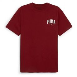Koszulka sportowa męska Puma Squad Tee. Brązowe t-shirty sportowe męskie Puma, m, bez ramiączek. Za 186.00 zł.