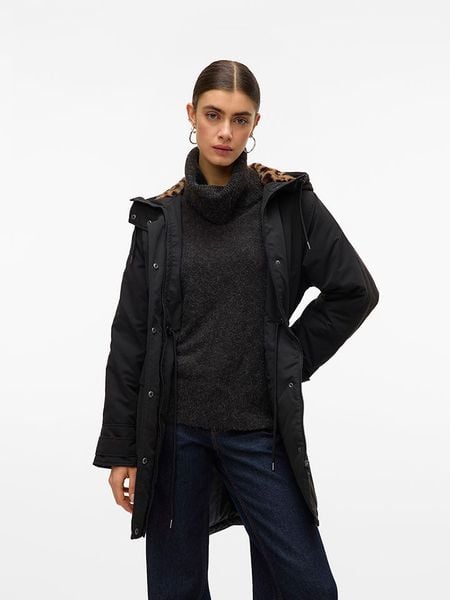 Vero Moda Parka w kolorze czarnym rozmiar: S. Czarne parki damskie Vero Moda, s, bez wzorów. Za 152.62 zł.