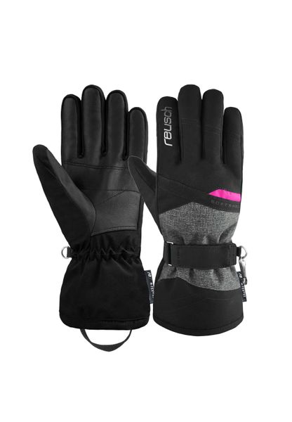 Rękawice narciarskie damskie Reusch Helena Primaloft wodoodporne softshell. Czerwone kurtki softshell damskie REUSCH, bez wzorów, z elastanu, bez kaptura. Za 199.99 zł.