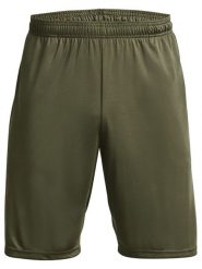 Under Armour Szorty sportowe "Tech" w kolorze khaki rozmiar: XL. Brązowe szorty męskie Under Armour, xl, z materiału. Za 105.38 zł.