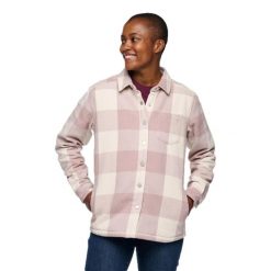Koszula Ocieplana Damska Black Diamond Project Lined Flannel. Czerwone koszule damskie Black Diamond, s, bez wzorów, sportowe, bez kołnierzyka, bez ramiączek. W wyprzedaży za 545.90 zł.