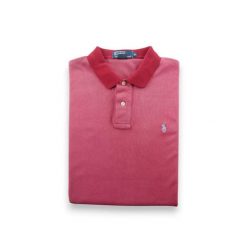 Second life - Koszulka Polo Ralph Lauren męska krótkie rękawy - Stan dobry. Czerwone koszulki polo męskie Ralph Lauren, m, bez wzorów, bez ramiączek. Za 106.46 zł.
