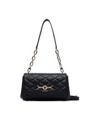 Guess Torebka Frances HWQG22 41190 Czarny. Czarne torebki klasyczne damskie Guess, z aplikacjami, ze skóry, bez dodatków. Za 584.99 zł.