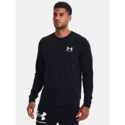 Bluza fitness męska UNDER ARMOUR Rival Terry Crew. Białe bluzy bez kaptura męskie Under Armour, m. W wyprzedaży za 163.48 zł.