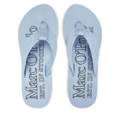 Japonki Marc O'Polo. Niebieskie klapki damskie Marc O´Polo, bez wzorów, bez obcasa. Za 149.99 zł.