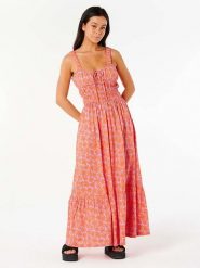 Rip Curl Sukienka "Neon Isles" w kolorze różowym rozmiar: L. Różowe sukienki damskie Rip Curl, l, bez wzorów, bez kołnierzyka, bez ramiączek, maxi. Za 166.49 zł.